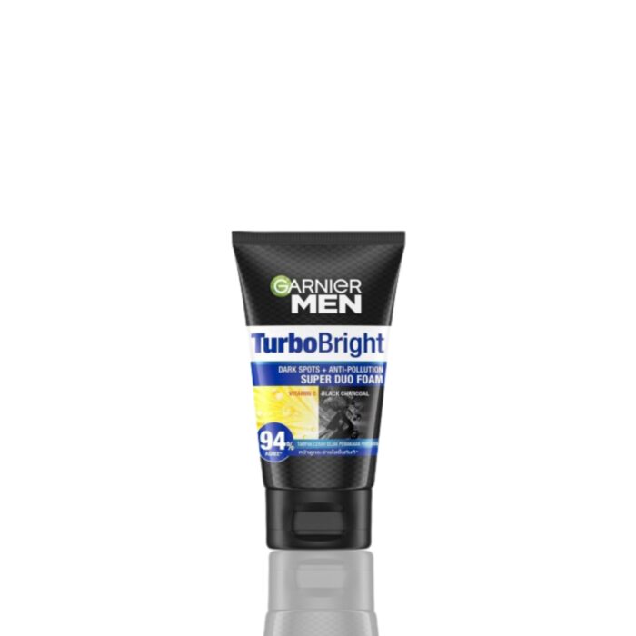 Garnier Men Turbo Bright Super Duo Facial Foam 50 ML - Image 1