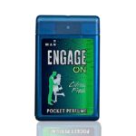 ENGAGE ON Cool marine Pocket Perfume - 18ml For Men