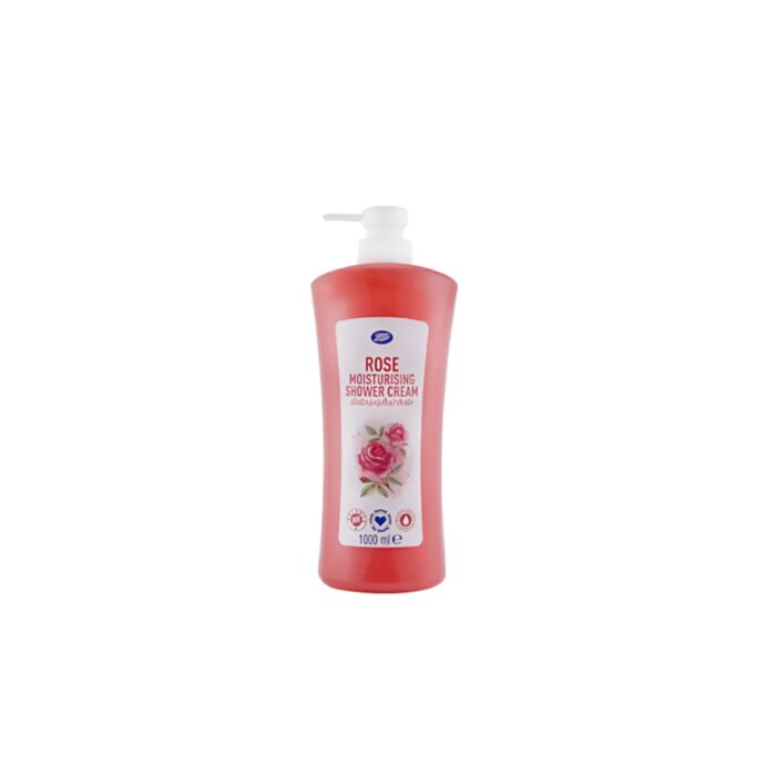 Boots Rose Moisturising Shower Cream 1000ml - Image 1