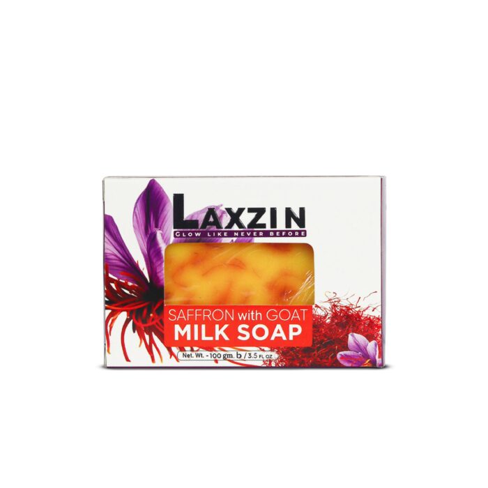 Laxzin Saffron with Goat Milk Soap - Image 1