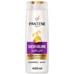 Pantene Pro-V Sheer Volume Shampoo, Boosts Hair Thickness, 400ml uae